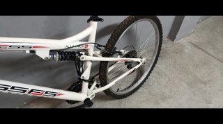 Bicicleta Mountain Bike Blanca