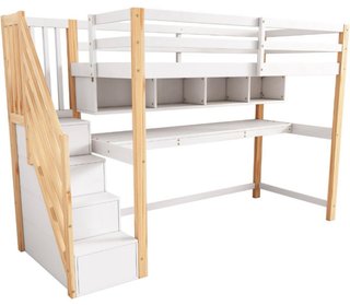 Litera + Cómoda Hemnes + Estantería Kallax
