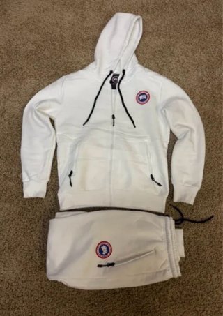 Tuta Canada Goose Bianca
