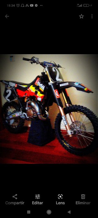 Cross YZ 125 replica Chiodi Rinandi Chesterfield