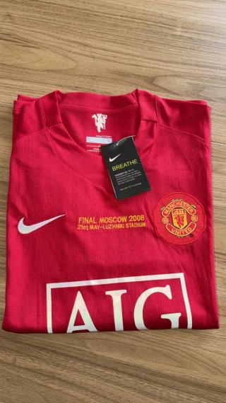Camiseta Manchester United Final Moscow 2008