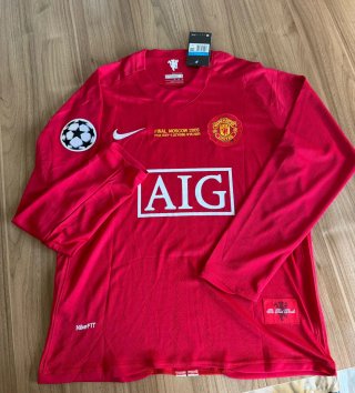 Camiseta Manchester United Final Moscow 2008