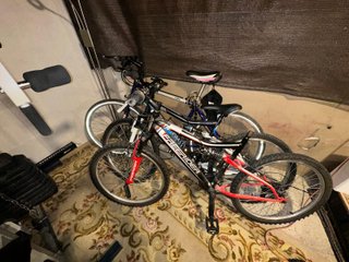 Bicicletas 2 de 24" y una de adulto