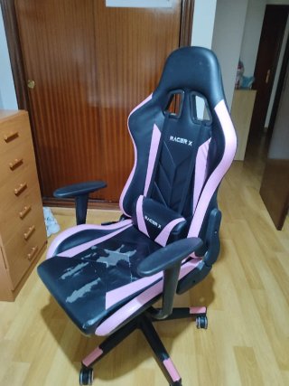 Silla Gamer Racer X Negra y Rosa