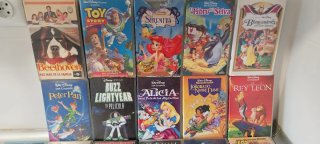 Pack 25 Películas VHS Clásicas de varios géneros