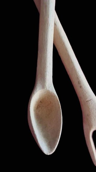 Posate artigianali in legno