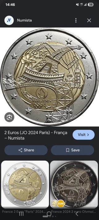 Moedas 2 Euros