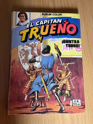 Lote EL CAPITÁN TRUENO - Álbum Color (Bruguera)