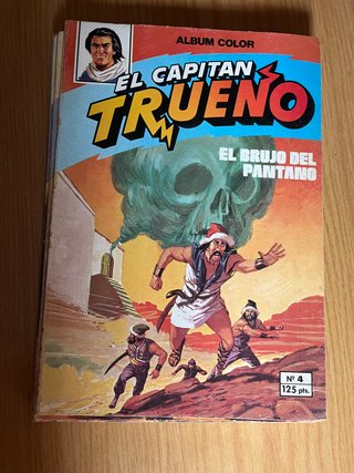 Lote EL CAPITÁN TRUENO - Álbum Color (Bruguera)