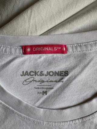 Camiseta Jack&Jones Miami Florida Blanca