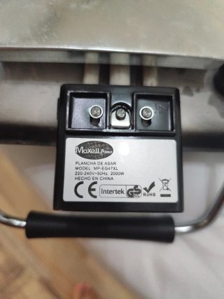 Plancha de asar eléctrica