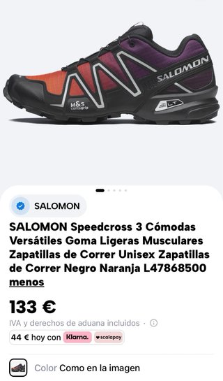 Zapatillas Salomon Speed Cross 3