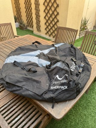 Cofre portaequipajes textil KIA + barras