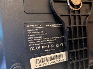 Mini Proyector ONOAYO AY3 (FullHD + 60Hz+Wifi)