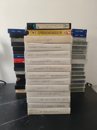 Lote +75 VHS Español Vintage