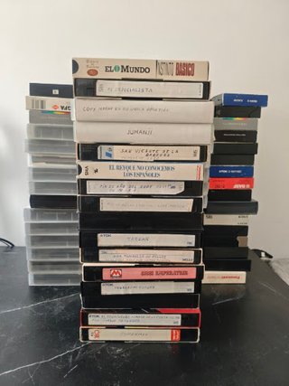 Lote +75 VHS Español Vintage