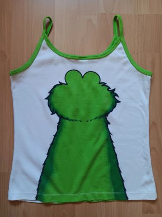 Camiseta de algodón con Cookie Monster Talla L