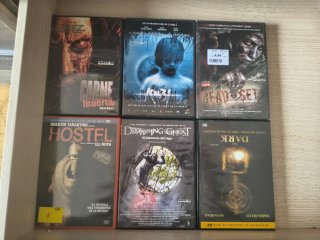 Lote Películas DVD Terror y Acción