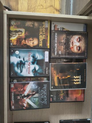 Lote Películas DVD Terror y Acción