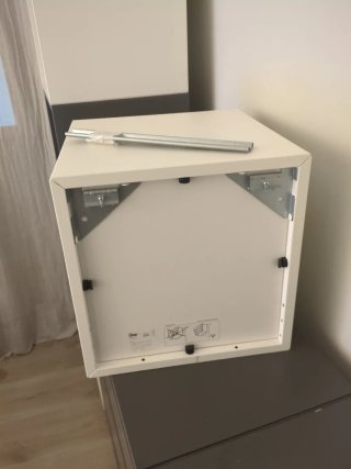 Mueble IKEA EKET 2 cajones blanco