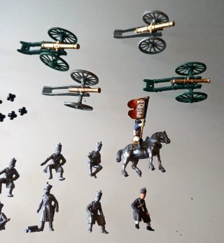 Italeri ?? Cannoni con Soldatini 1:72 vintage