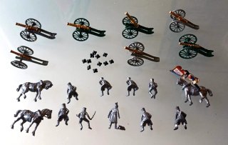 Italeri ?? Cannoni con Soldatini 1:72 vintage