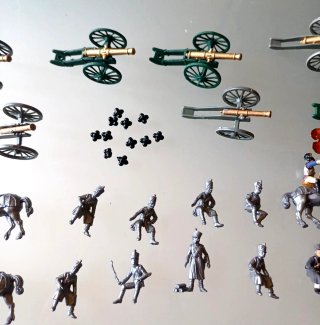 Italeri ?? Cannoni con Soldatini 1:72 vintage