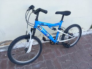 Bicicleta infantil 20 azul