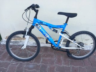 Bicicleta infantil 20 azul
