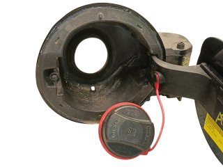 Tapon combustible