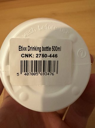 Bidón ciclismo Etixx 500ml