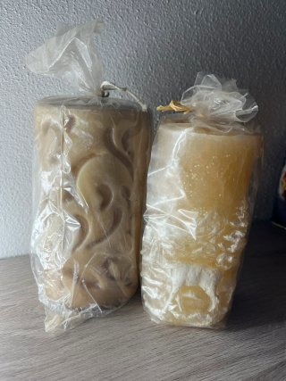 Set 2 Candele Decorative Colonna