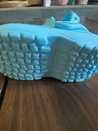 Crocs para bebé color azul