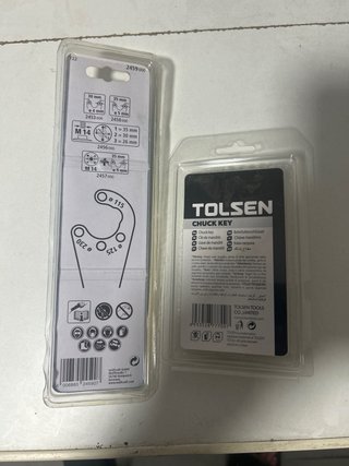 Lote: Llave Wolfcraft + Llave Tolsen