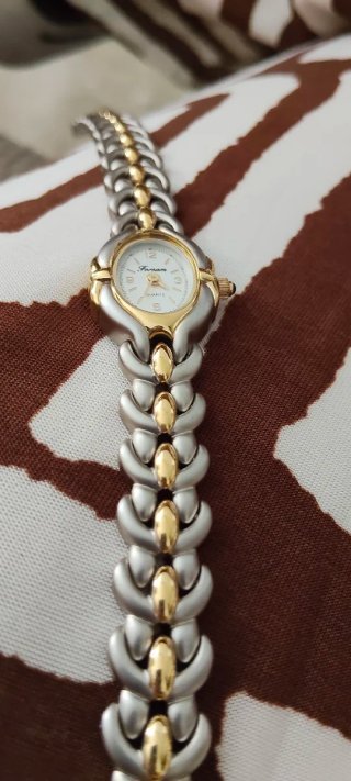 Reloj Forsam Mujer Oro y Plata