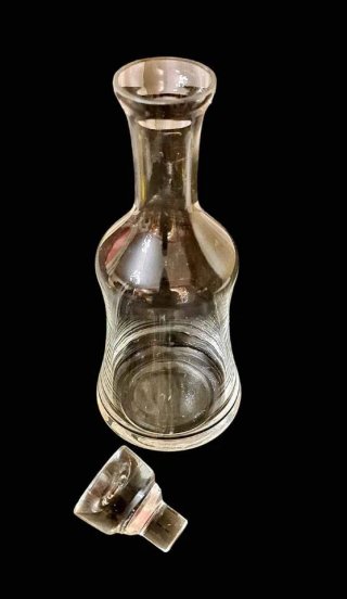 Bottiglia liquore in vetro h.30cm