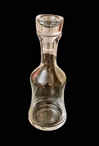 Bottiglia liquore in vetro h.30cm