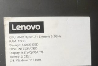 Lenovo Legion Go 16GB Z1 Extreme