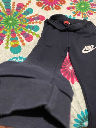 Calças de Fato de Treino Nike Azul Escuro