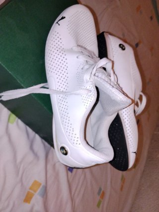 Zapatillas Puma BMW Blancas