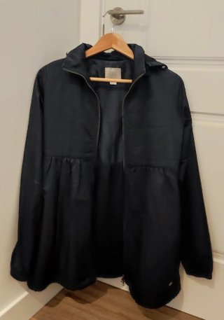 Gabardina impermeable Premamá Prenatal azul marino