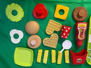 Juego de comida de juguete