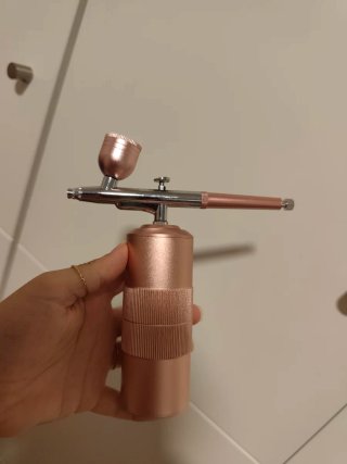 Aerógrafo Profesional Color Rosa Metálico