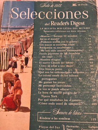 Libro Selecciones 1955 buen estado