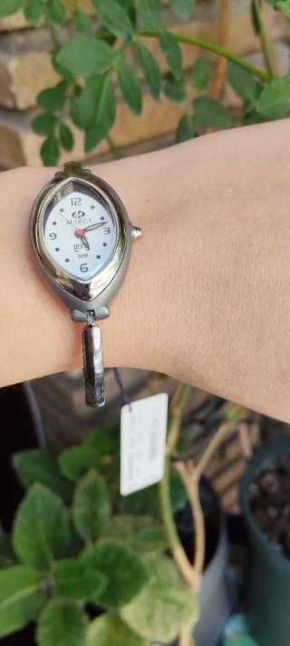 Reloj Marea Mujer Plata y Blanco