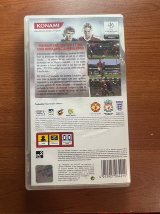 Videojuego PSP PES 2010 Pro Evolution Soccer