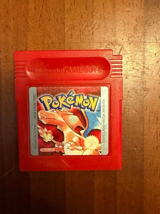 Pokémon Rojo Game Boy Color DMG-APAS-ESP