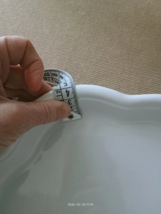 Teglia a forma di fiore Colussi ceramica