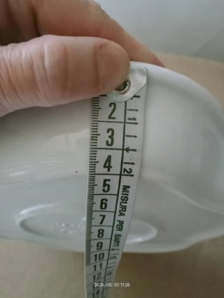 Teglia a forma di fiore Colussi ceramica