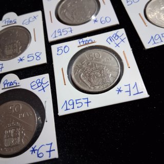 Lote 50 Pesetas 1957